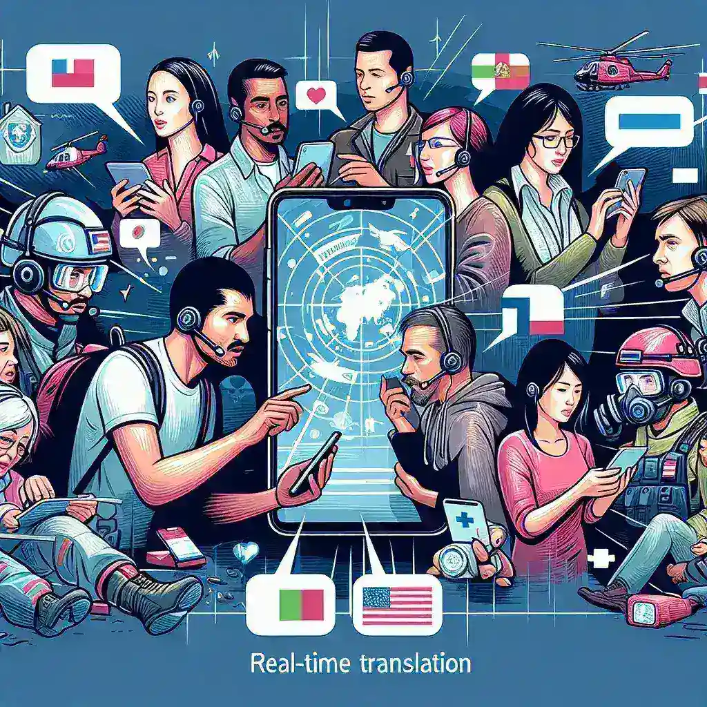 Real-time Translation Tools Tested in Cross-Border Emergency Aid